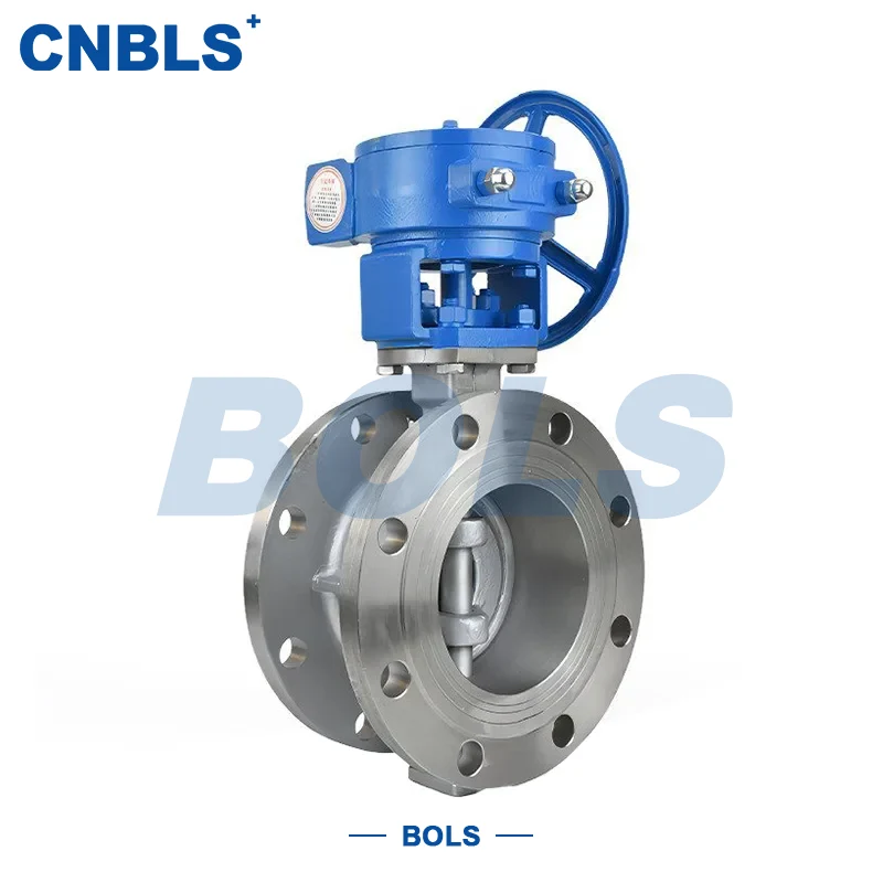 Roestvrijstalen handgreep Wafer-type metalen vlinderkleppen met harde afdichting